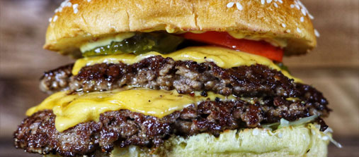 Beef burgers category header image